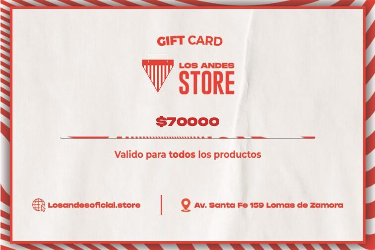 Gift card $70000