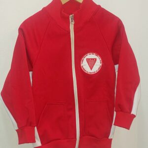 Campera deportiva con friza C.E
